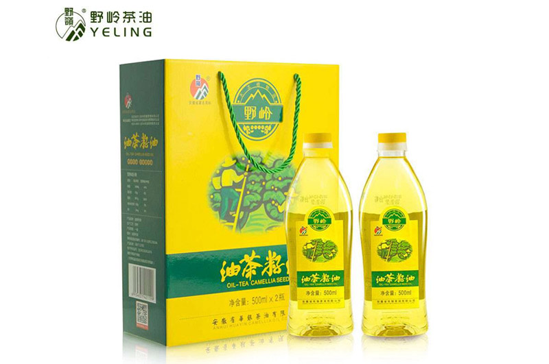 綠色壓榨油茶籽油500MLx2